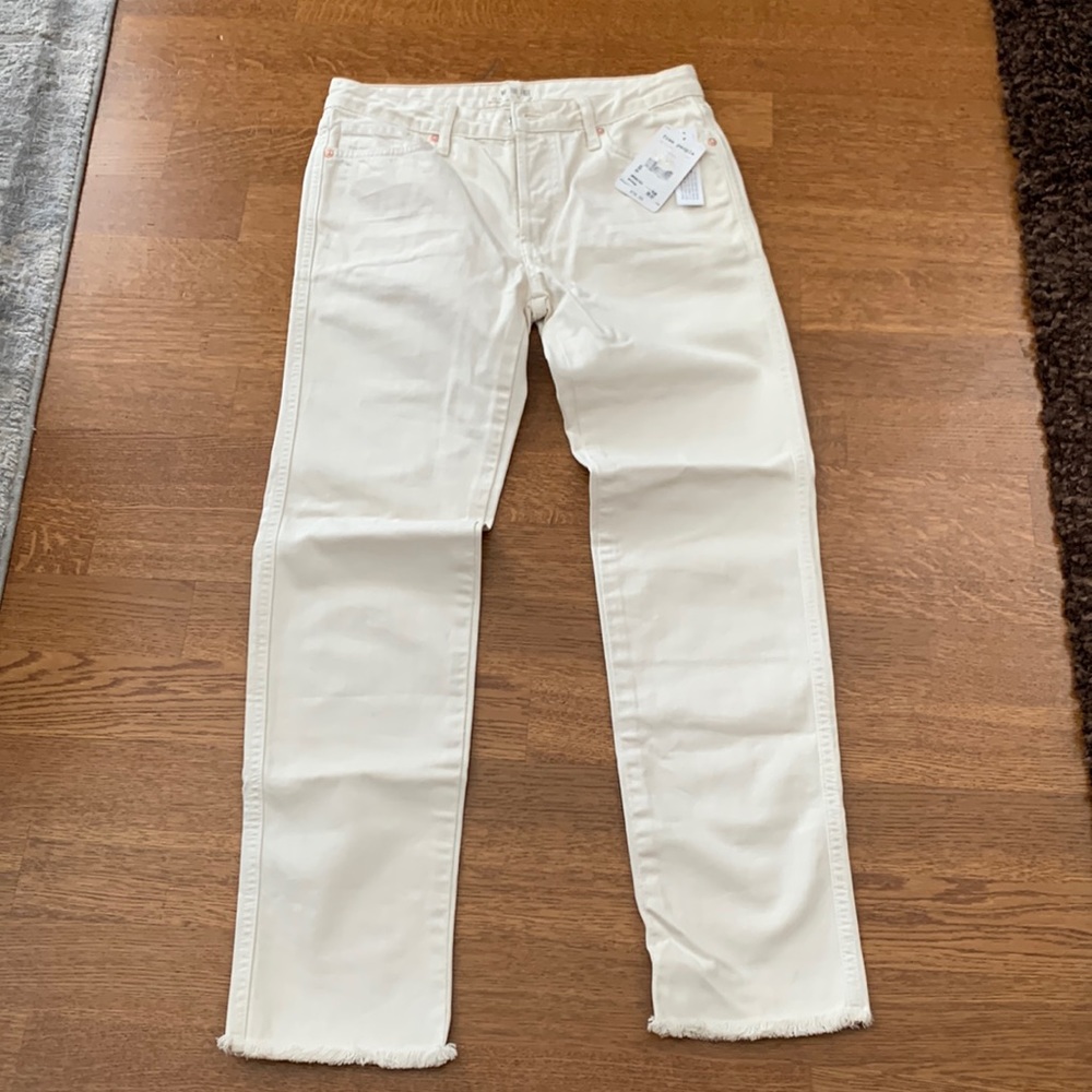 Free People off-White (Cream) Brand NEW jeans